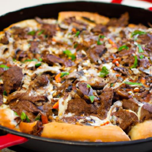 Philly Cheesesteak⁢ Pizza Recipe: A ⁣Flavorful ⁣Twist ‍to‍ Try