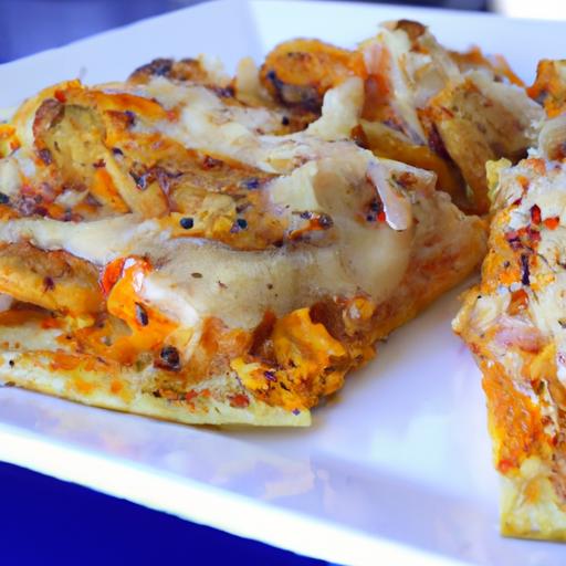 Spicy Buffalo Chicken Flatbread Pizza: A Flavorful Twist