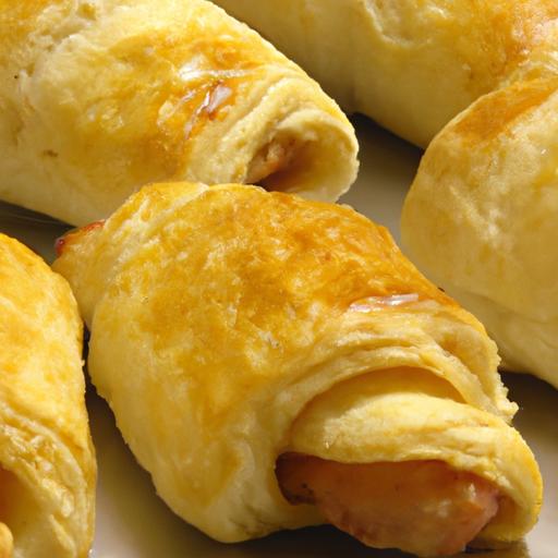 Golden Ham &‌ Cheese‍ Crescent Rolls: A Savory Delight Recipe
