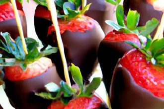 Decadent Delight: The Art of Chocolate-Dipped Strawberry Bouquets