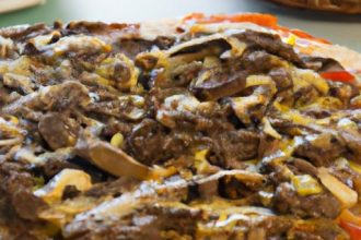 Philly Cheesesteak Pizza Recipe: A Flavorful Twist to Try