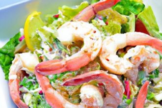 Crisp & Refreshing: The Ultimate Shrimp Salad with Lettuce